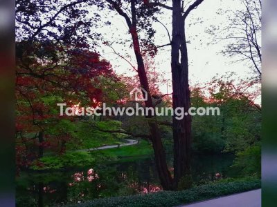 Tauschwohnung: Große Wohnung mit Blick auf die Wallanlagen