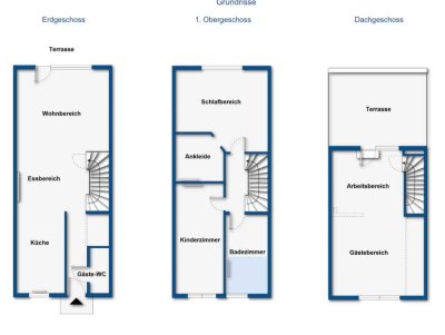 Schönes 4-Zimmer-Reihenhaus mit gehobener Innenausstattung und EBK in Berlin Haselhorst (Spandau)