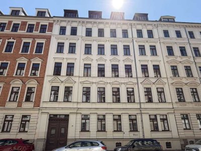3RWE mit Balkon und alleinig nutzbarem Garten im beliebten Leipziger Waldstraßenviertel!