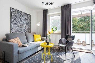 So macht wohnen Spaß: günstige 2-Zimmer-Wohnung