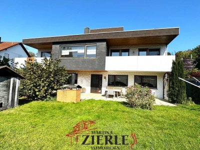 Gelegenheit! Architektenhaus in sehr gefragter ruhiger Lage, großer Garten, Doppelgarage u. Carport!