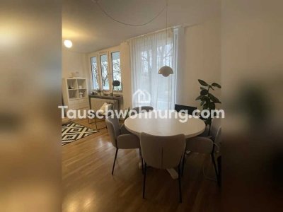 Tauschwohnung: 2-Zimmer mit Balkon gegen größere, zentrale Wohnung