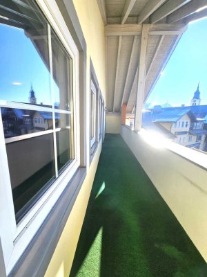 3-Zimmer Wohnung mit rundum Bergblick im Zentrum von Sonthofen