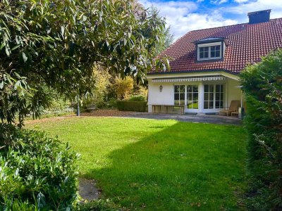 Endlich angekommen! Großzügiges Familienhaus im mediterranen Stil und guter Lage Grünwald