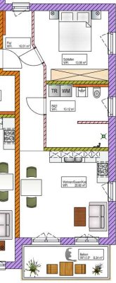 Ihr neues, barrierefreies Zuhause  Wohnung 6
