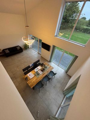 LUXUS OBJEKT / Neubau / Blick auf Kanal und Lippe / Stadtnah / Im Naturschutzgebiet