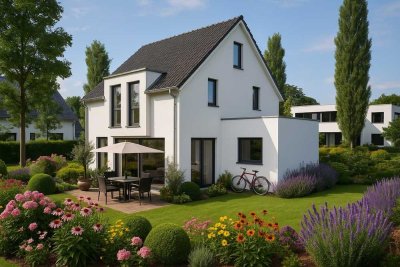 Doppelhaushälfte im Neubau, sonnige und moderne Wohlfühloase für Sie!