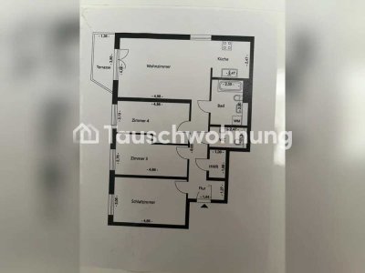 Tauschwohnung: 4 ZW mit Garten - Landeseigene