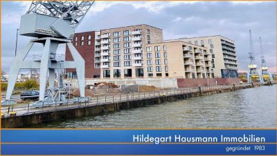Exklusive Erdgeschosswohnung mit Wasserblick in der HafenCity!