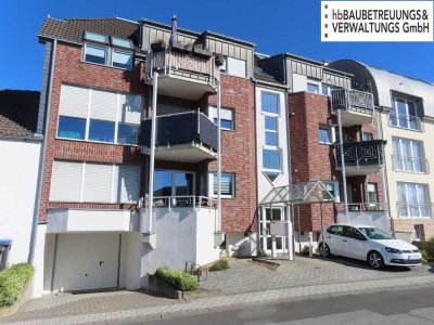 Moderne, voll möblierte 2-Zimmer-DG-Wohnung mit Balkon & Galerie in ruhiger Lage von Würselen