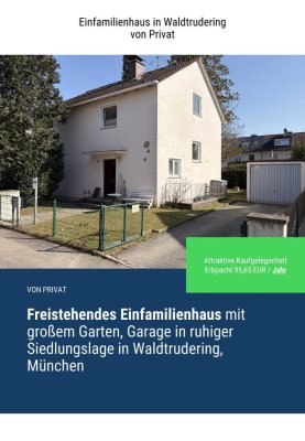 Einfamilienhaus mit 120 m² Wohnfläche in München-Trudering