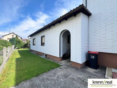 Ebenerdiger Bungalow mit Sauna, kleinem Garten &amp; eigenem Zugang