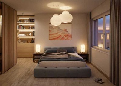 Moderne 2-Zimmer-Wohnung mit Balkon im nachhaltigen BUWOG ARBOR
