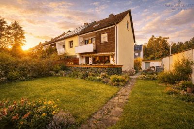 Großzügiges Reiheneckhaus mit Traumgarten, Balkon & Garage