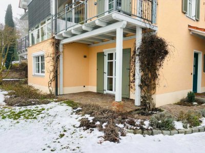 Exklusive 2-Zimmer-Wohnung mit Terrasse & Burgblick – Wohnen in besonderer Hanglage