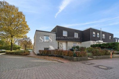 Familienfreundliches Reihenendhaus mit Charme und Raumgefühl – Split-Level trifft Bungalowstil