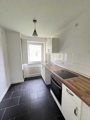 Kleine 3-Zimmer-Wohnung im Erdgeschoss!