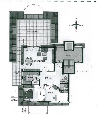 Super attraktive, geräumige 4-Zi.-Maisonettewohnung mit großer Terrasse in guter Lage in Ludwigsburg
