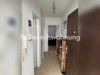 Tauschwohnung: Zentral gelegene zwei Zimmer Wohnung gegen drei Zimmer