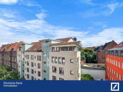 Barrierefreie Penthousewohnung im Herzen von Linden mit Tiefgaragenstellplatz