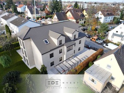 Neubau Erdgeschosswohnung mit eigenem Garten und Hobbyraum im Herzen von Fürstenfeldbruck
