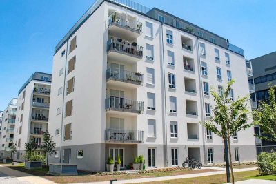 Stilvoll leben im großzügigen Ambiente: 1 Zi.-Wohnung auf 46m² mit Loggia und Stellplatz