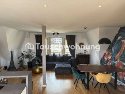 Tauschwohnung: Lindenauer Markt  Top saniert Dachgeschoss Fahrstuhl Loggia