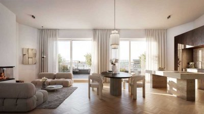 Über den Dächern Hamburgs - einzigartiges Penthouse mit großer Dachterrasse ++Courtagefrei++