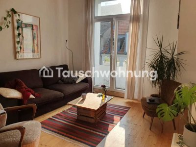 Tauschwohnung: Schöne Maisonettewohnung mit großer Terrasse