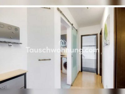 Tauschwohnung: Große Maisonette Wohnung mit sonnigem Balkon