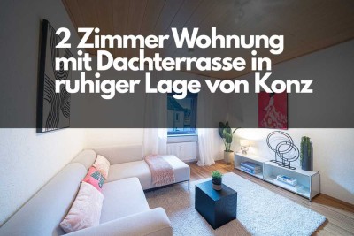 2 Zimmer Wohnung mit Dachterrasse