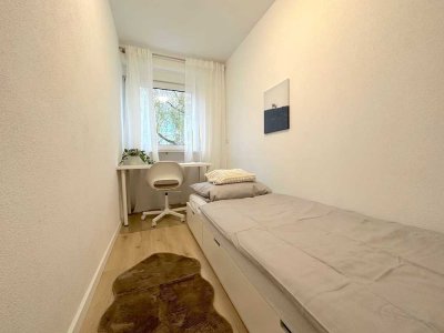 Zimmer frei in moderner 5er WG in Frankfurt Nied – Coventrystraße 65!