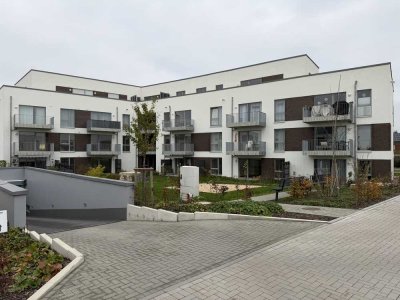 Moderne 2-Zimmer-Neubauwohnung mit Terrasse, eigenem Garten & Tiefgaragenstellplatz