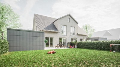 Neubau Doppelhaushälfte mit Photovoltaikanlage
