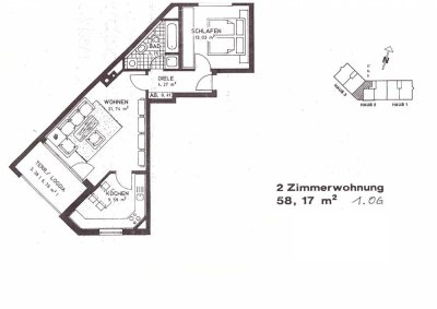 Gemütliche 2-Raum-Wohnung mit Balkon in Friedberg