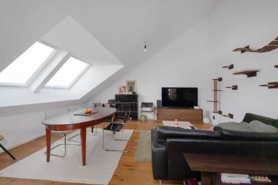 Ihr neues Zuhause: stilvolle 3,5-Zimmer-Wohnung mit Balkon und toller Aufteilung in KfW-55-Haus