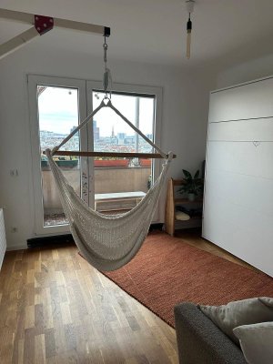 Zwischenmiete Mai/Juni.2026, traumhafte Wohnung direkt am Prater, 2 Balkone, möbliert