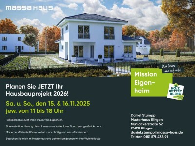Starten Sie JETZT Ihr Traumhaus Projekt