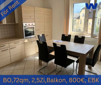 Helle freundliche Wohnung mit Balkon und Gartennutzung