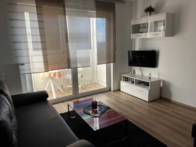 Vollmöbliertes 1-Zimmer-Apartment mit Wintergarten in zentraler Lage von Nürnberg – attraktiver Stan