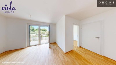 / DACHGESCHOSSWOHNUNG / TERRASSE / LAAER-WALD / 2-ZIMMER / ZWEITBEZUG / VERFÜGBAR AB 1.07.2026
