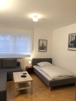 Moderne 1-Zimmer-Wohnung mit Balkon und EBK in Bad Soden bevorzugt an WE-Heimfahrer*innen