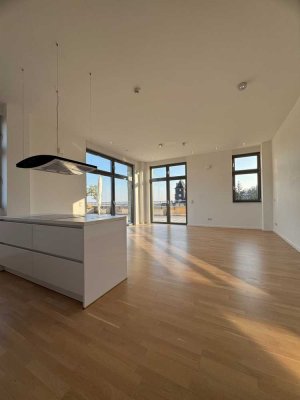 Moderne Eigentumswohnung mit Dachterrasse und Fernblick