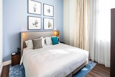 Stilvolles 1 Zimmer-Apartment mit Hotelservice – Hamburg Altstadt / HafenCity-Nähe (20459)