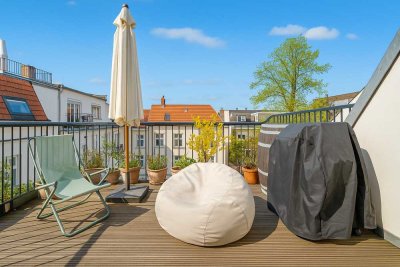 Exklusives Penthouse 4 Zimmer mit großzügigen Terrassen I WOW Roof Top Blick über Friedenau