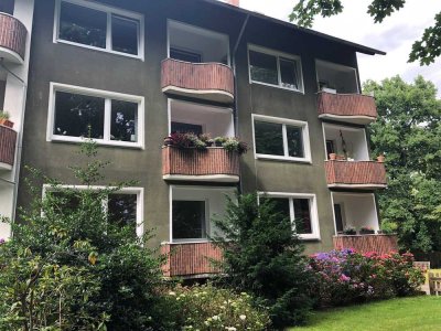 Freundliche 3-Zimmer-Wohnung mit Balkon im Grünen - ohne Verkehrslärm