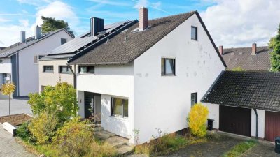Ihr Zuhause am Wolfstein
Doppelhaushälfte mit Garage, Privatweg und viel Potenzial