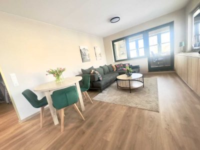 Freundliche und modernisierte 2,5-Raum-Wohnung mit gehobener Innenausstattung mit EBK in Lebus