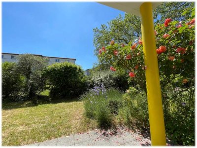 Wunderschöne 3-Zimmer Wohnung zu vermieten mit Garten, Terrasse und Tiefgaragen-Stellplatz