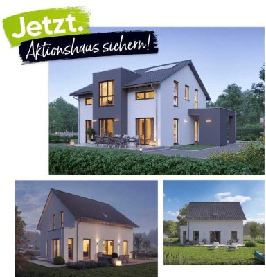 Modernes Eigenheim mit offenem Grundriss & flexiblen Gestaltungsmöglichkeiten